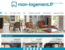 Tablet Screenshot of mon-logement.fr